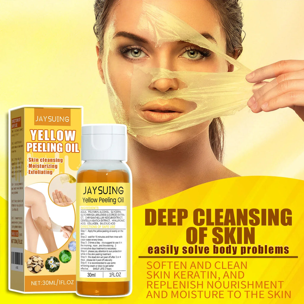 Jaysuing Yellow Peeling Oil – Dark Spot & Brightening 30ml