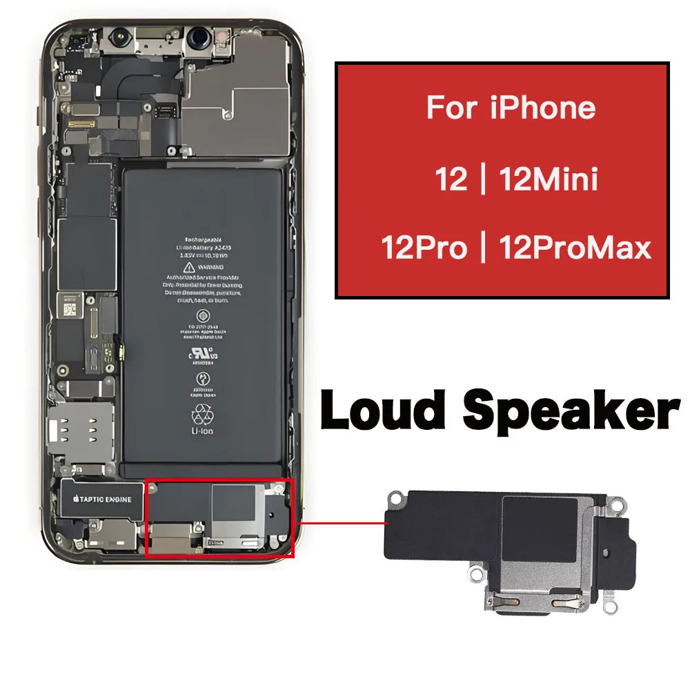 iPhone 12 / 12 Pro / Mini Bottom Speaker Replacement Part