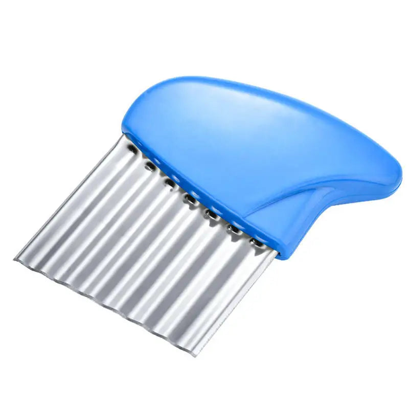 Potato Cutter Chip French Fry Maker Stainless Steel Wavy Knife Fries