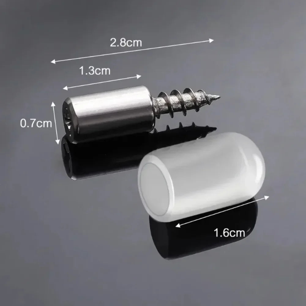 Self-Tapping Cabinet Screws | Drywall & Wood Bracket Screw Set