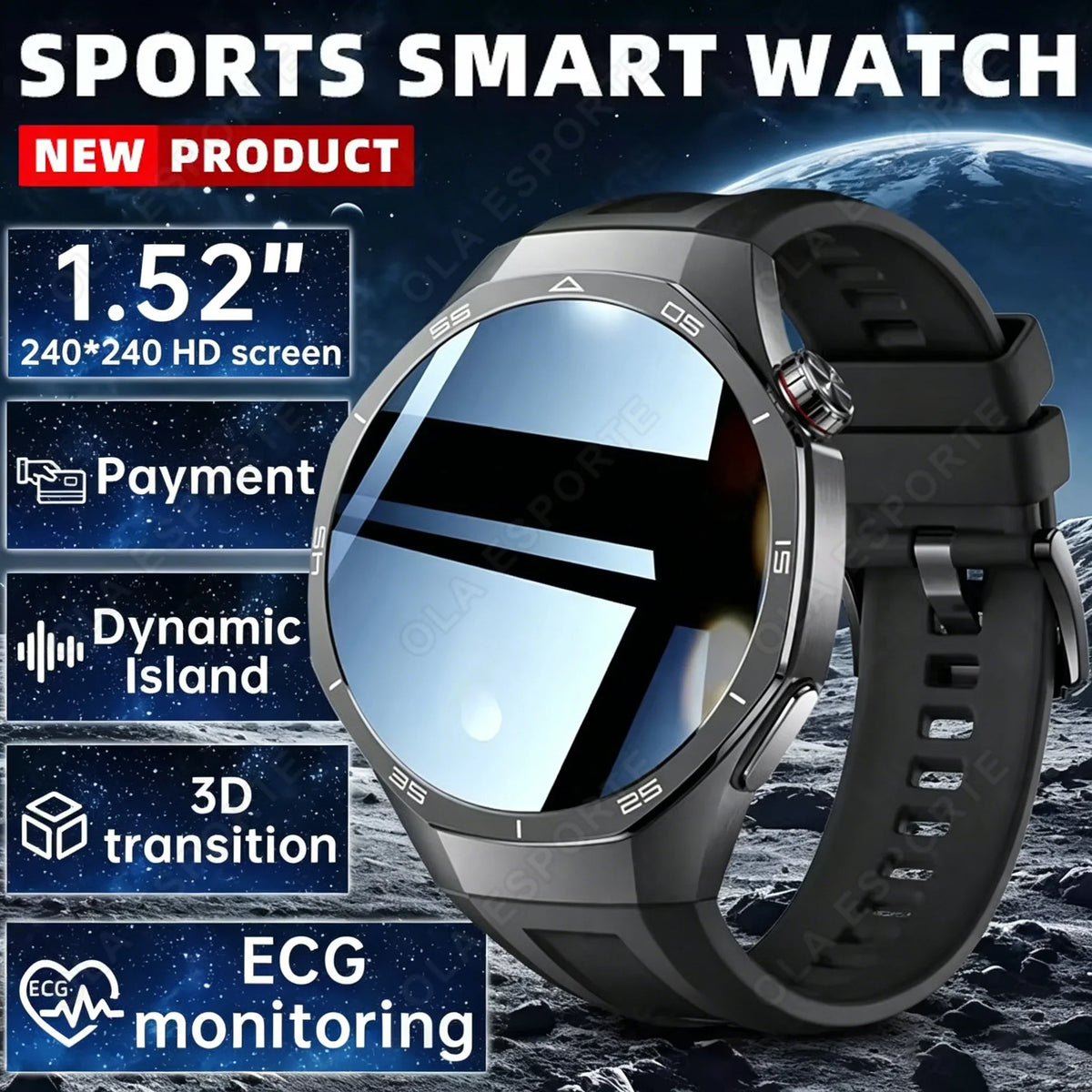 2026 Watch Bluetooth Call Smart Watches Men GPS Tracking Sports