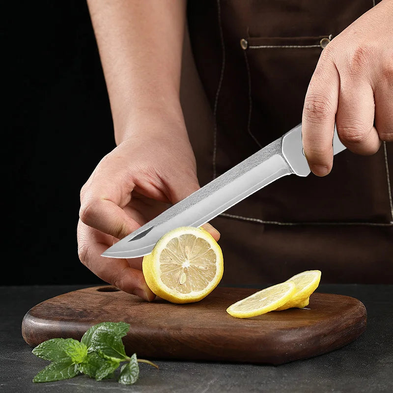 InLeung Folding Paring Knife – Stainless Steel Kitchen Utility