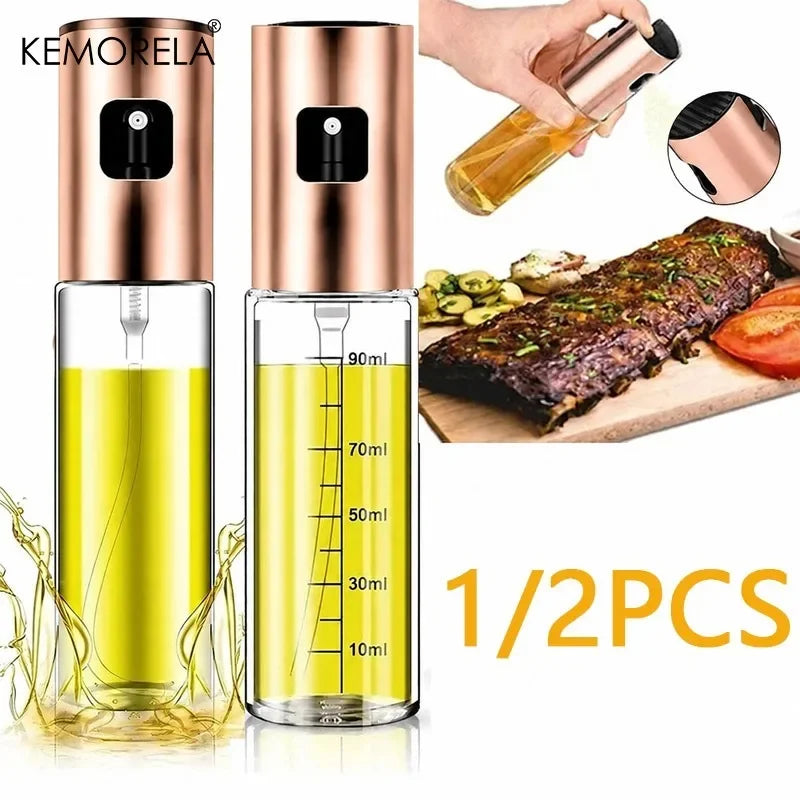 KEMORELA 100ml Glass Olive Oil Sprayer – Kitchen Mister Bottle