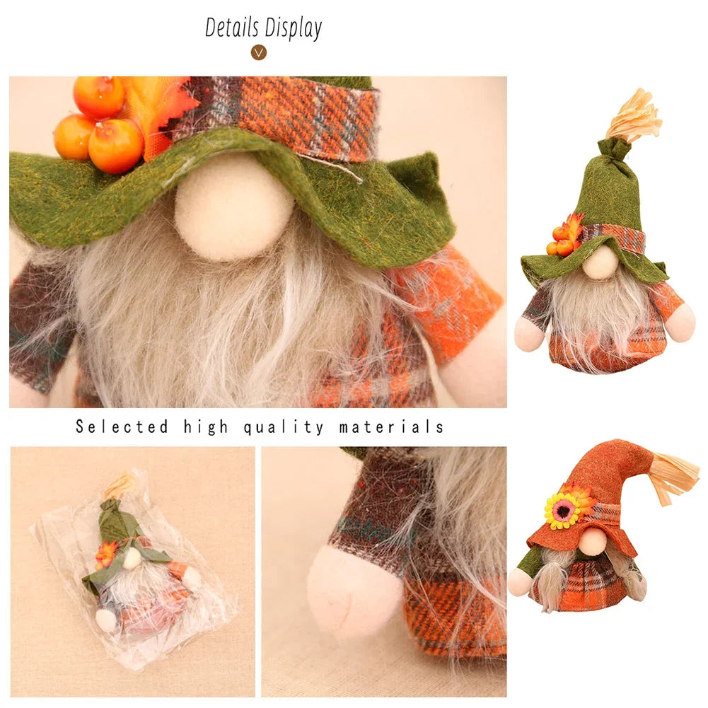 Faceless Elf Dwarf Plush Doll | Christmas Holiday Ornament