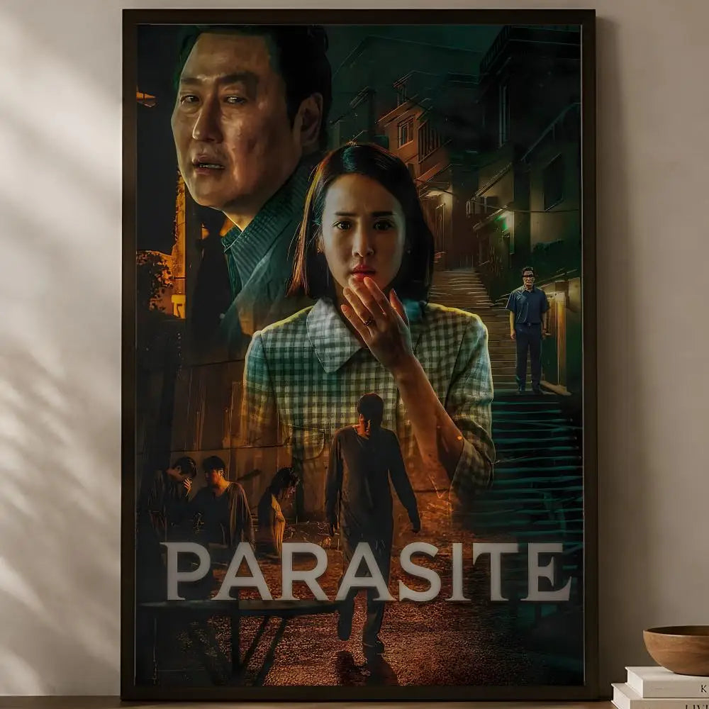 Parasite Movie Poster Self-Stick HD PVC Waterproof Wall Art