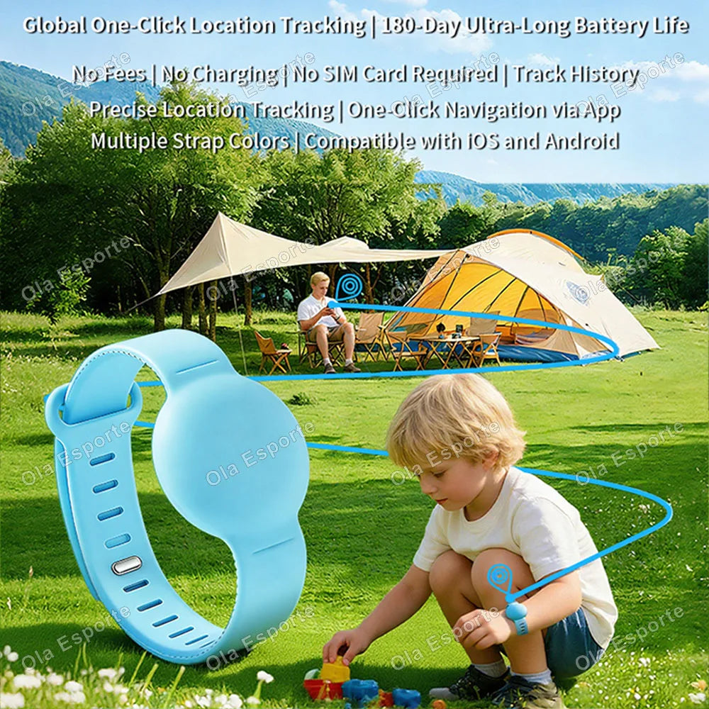 Waterproof Cover Apple Airtag Holder Wristband Kids Silicone Case