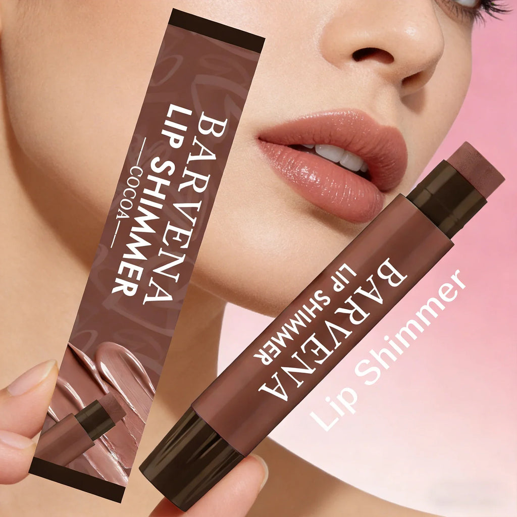 Cocoa Shimmer Lip Balm – Moisturizing, Non-Sticky Daily Lip Care