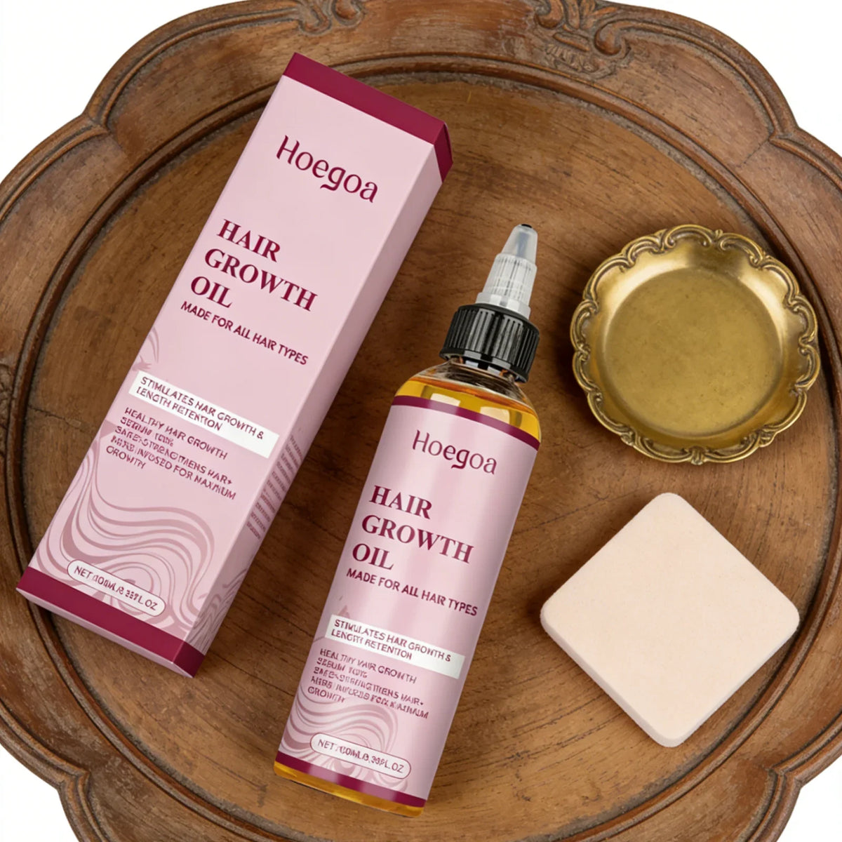 Hoegoa Ginger Rosemary Hair Growth Oil – Deep Nourishment 100ml