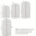 Suit Dust Cover Bags Hanging Clothes Storage Shirt Dress Coat