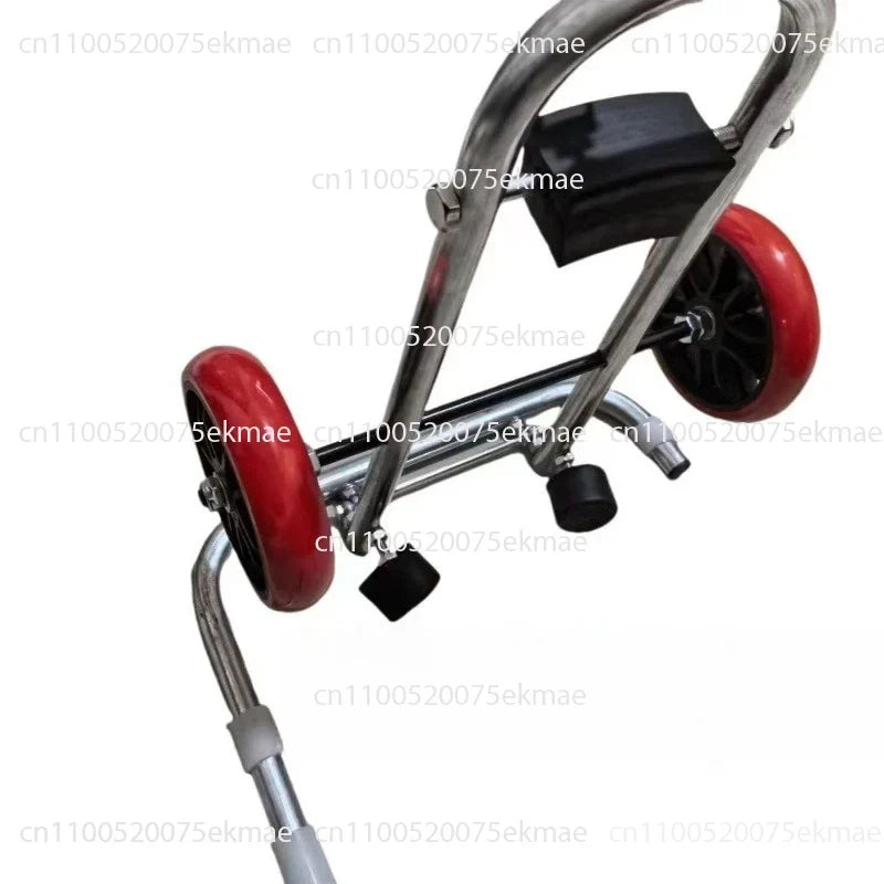 Folding Toilet Installation Trolley | Portable Positioning Tool