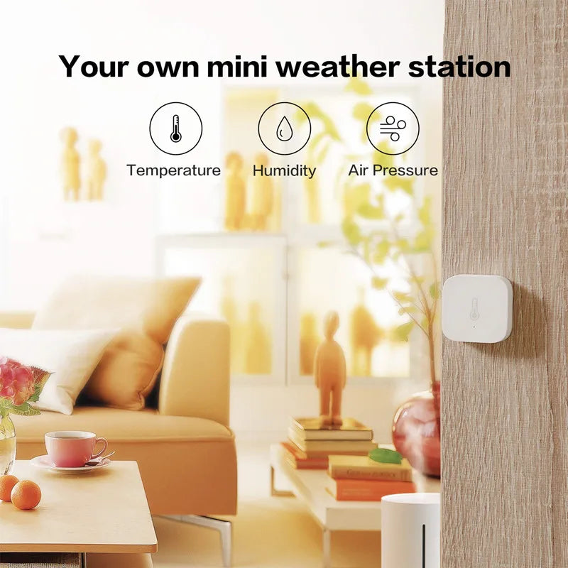 Aqara Temperature Humidity Sensor Smart Air Pressure Control Zigbee