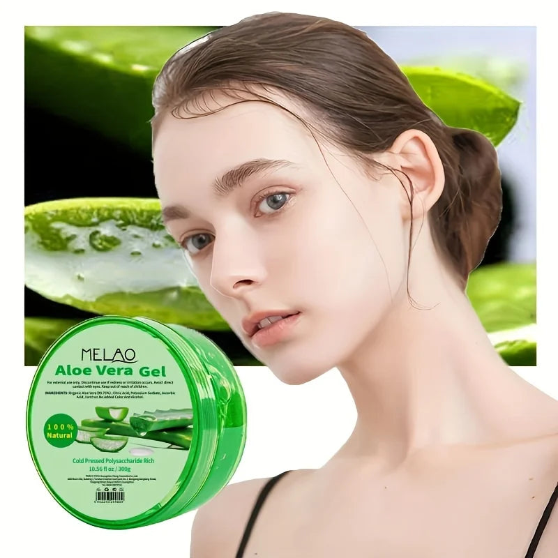 Melao Organic Aloe Vera Gel – Moisturizing & Brightening 300g