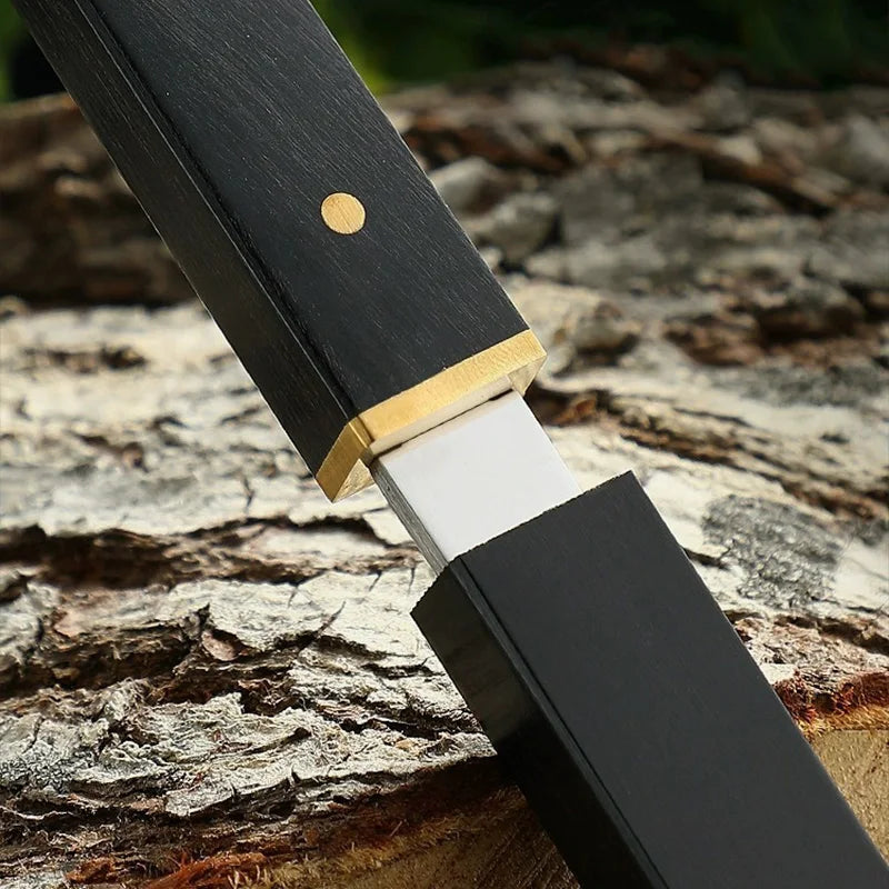 SHIBO Stainless Steel Pocket Boning & Fruit Knife with Scabbard