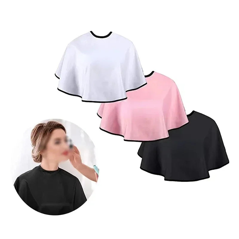 Waterproof Black Hairdressing Cape | Barber & Salon Hair Dye