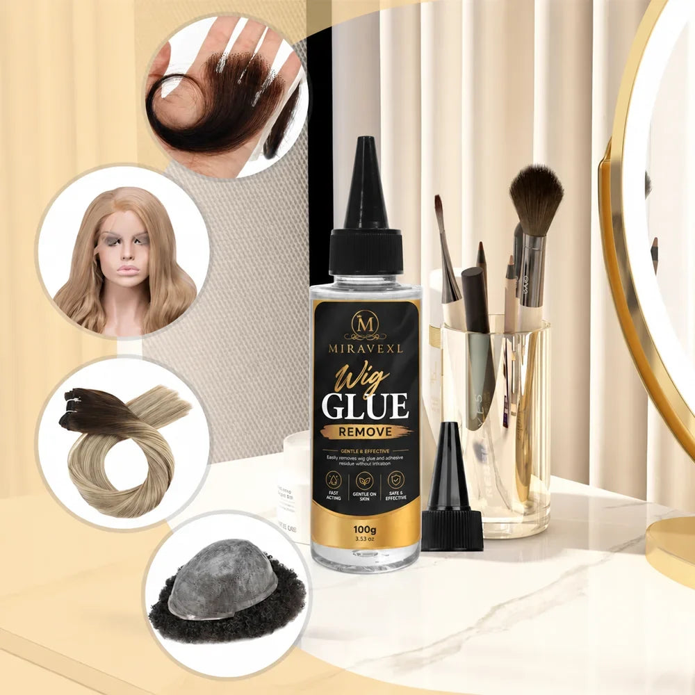 MIRAVEXL Lace Wig Glue Remover – Tape & Hair Extensions