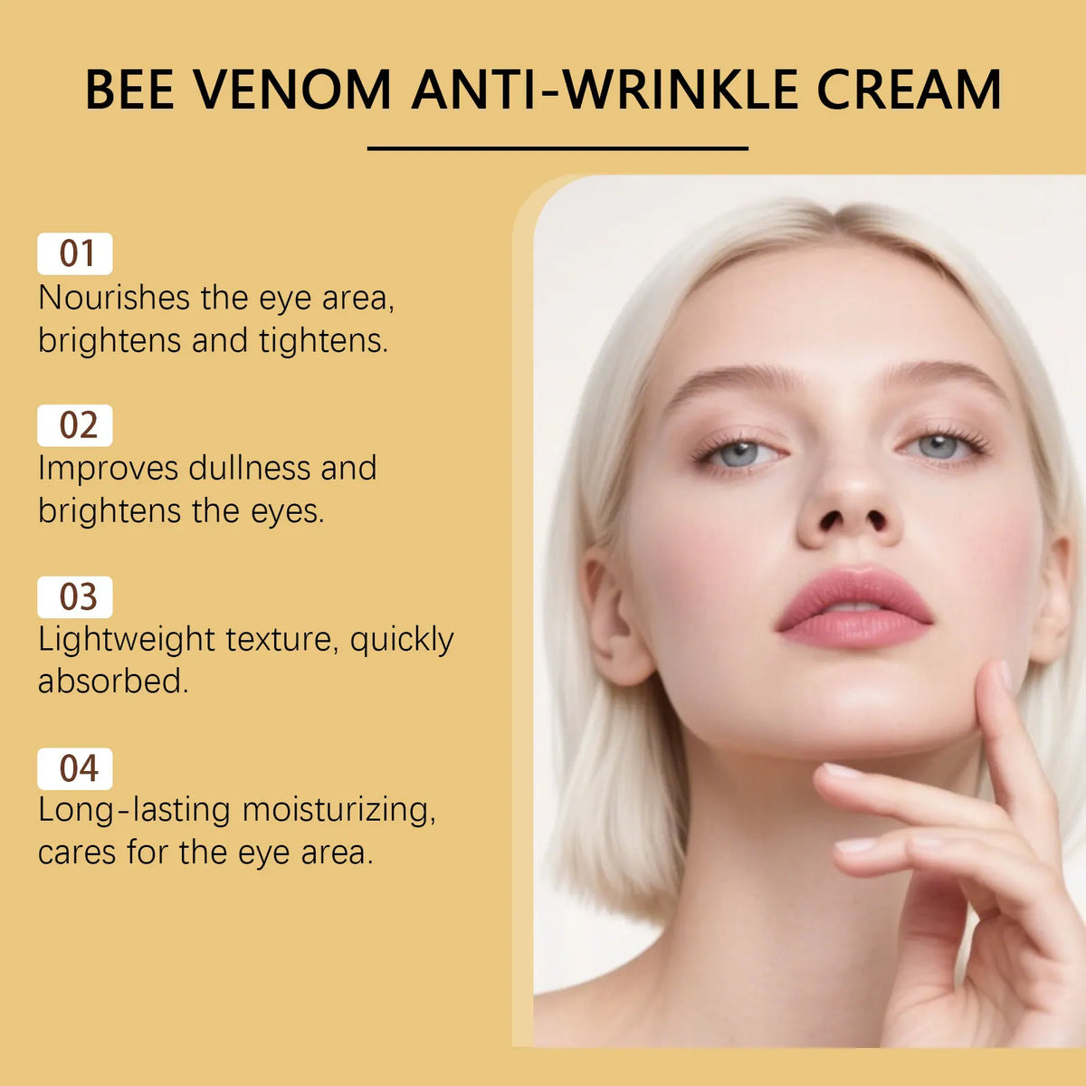 Bee Venom Skin Restoration Cream 120g | Face & Body