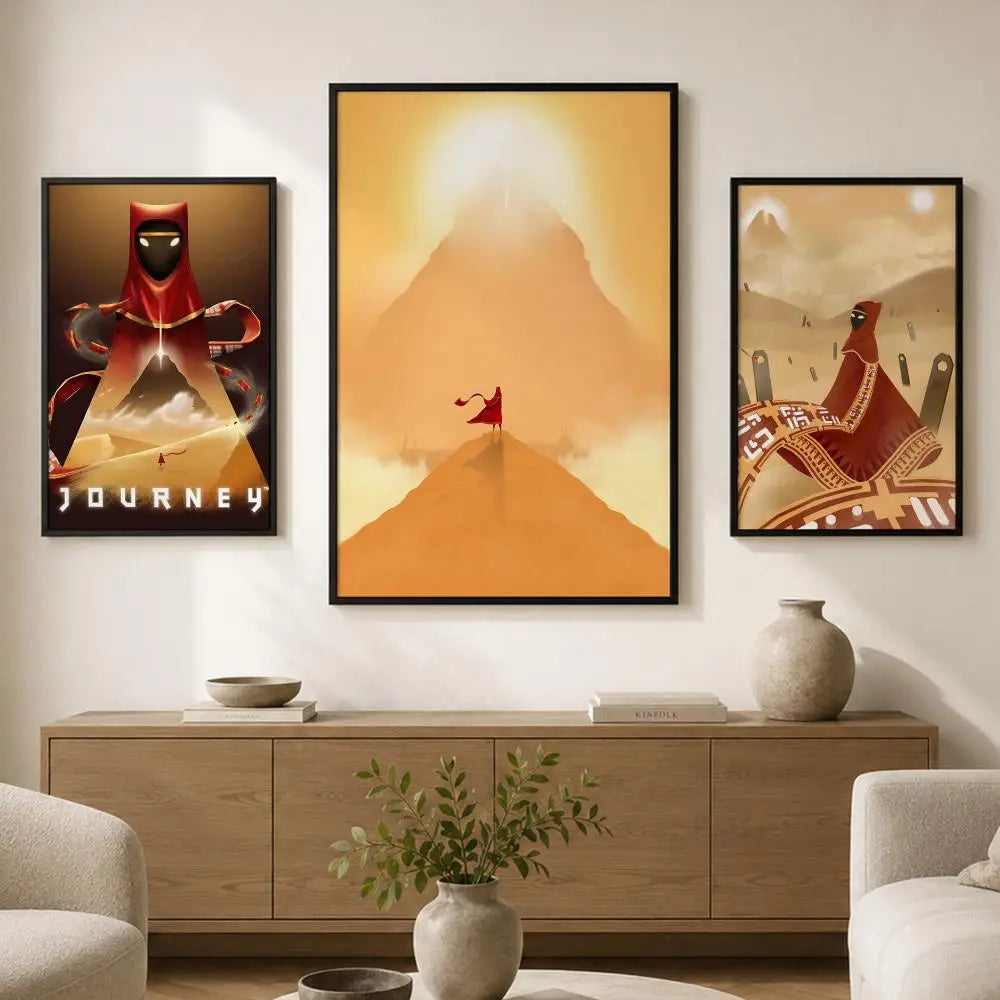 Journey Album Self-Adhesive Wall Poster – HD Waterproof Art Print