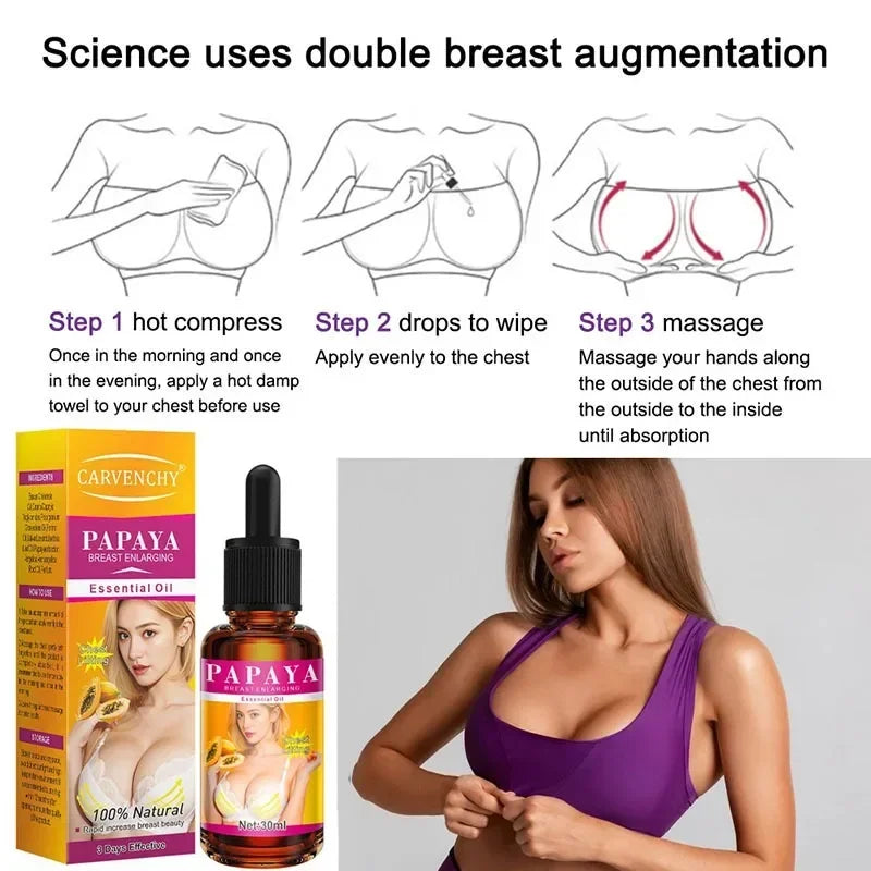 Women Breast Enlargement Oil Farming Enhancement Enlarge Big Bust