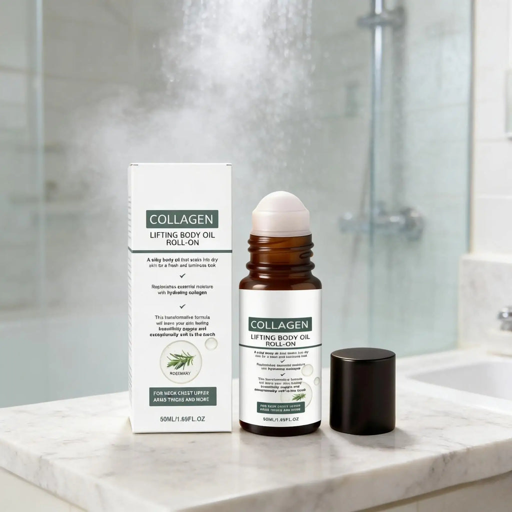Collagen Body Oil Roll-On | Rosemary Firming Moisturizer 50ml