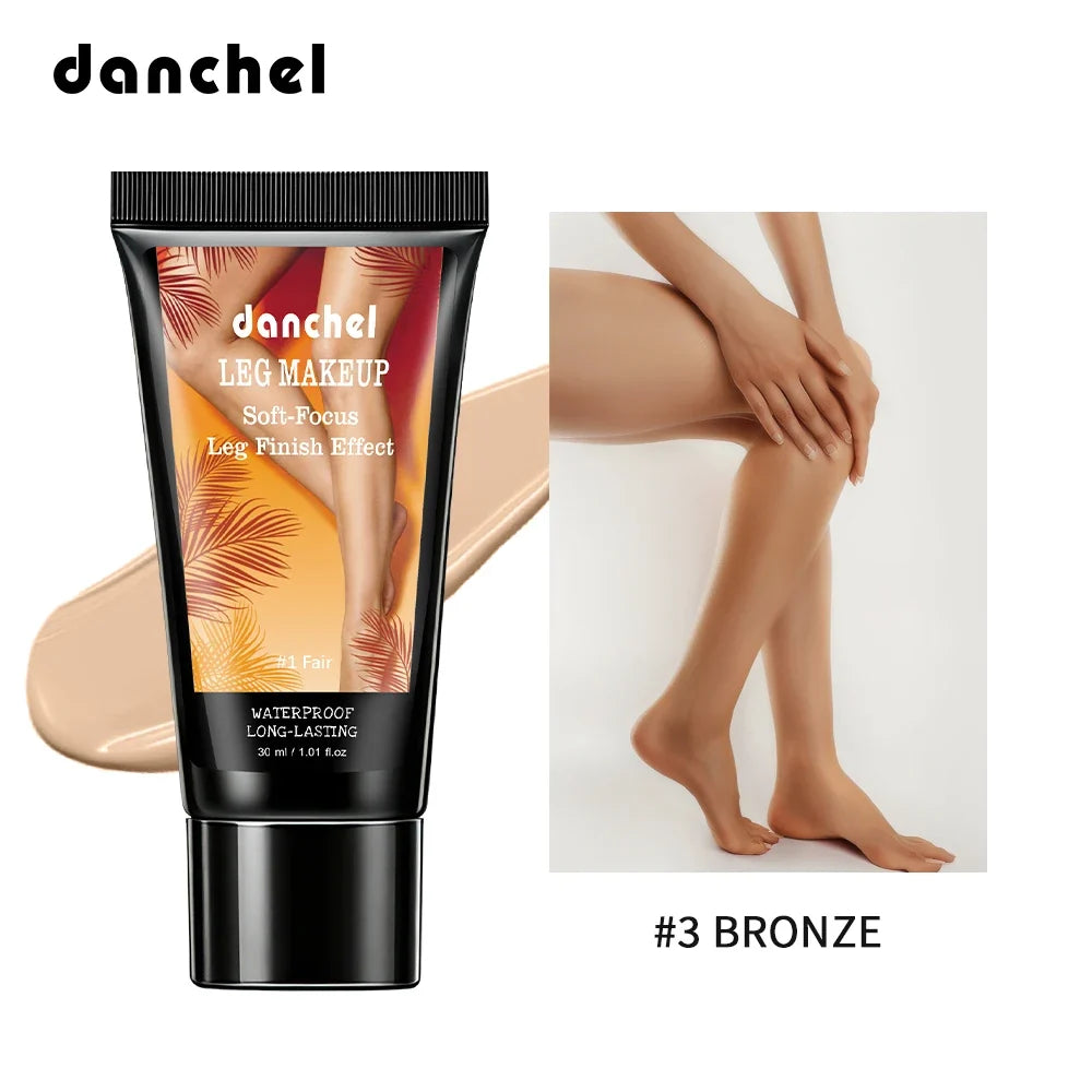 Airbrush Leg Foundation – Waterproof Body Makeup, 3 Shades