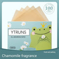 Oil Blotting Sheets 100pcs – Green Tea, Rose & Bamboo Charcoal