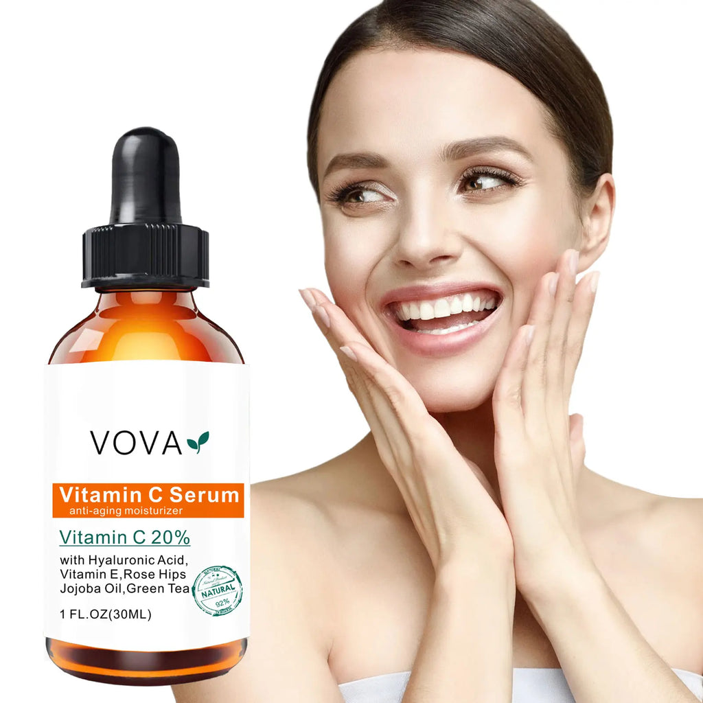 20% Vitamin C Face Serum with Hyaluronic Acid – Brightening