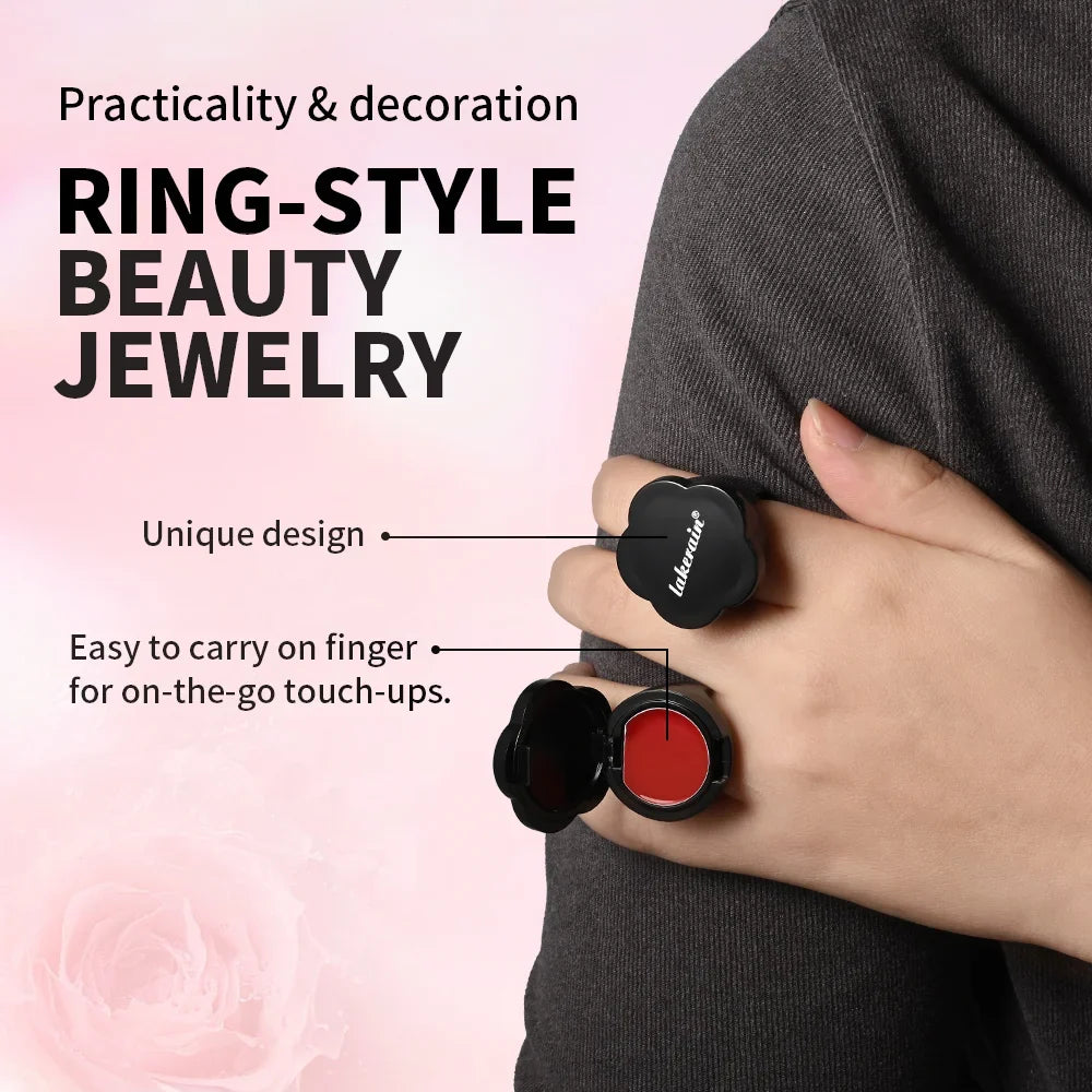 Ring Rouge Lip & Cheek Gloss – Pearl Shine, Long-Lasting Tint