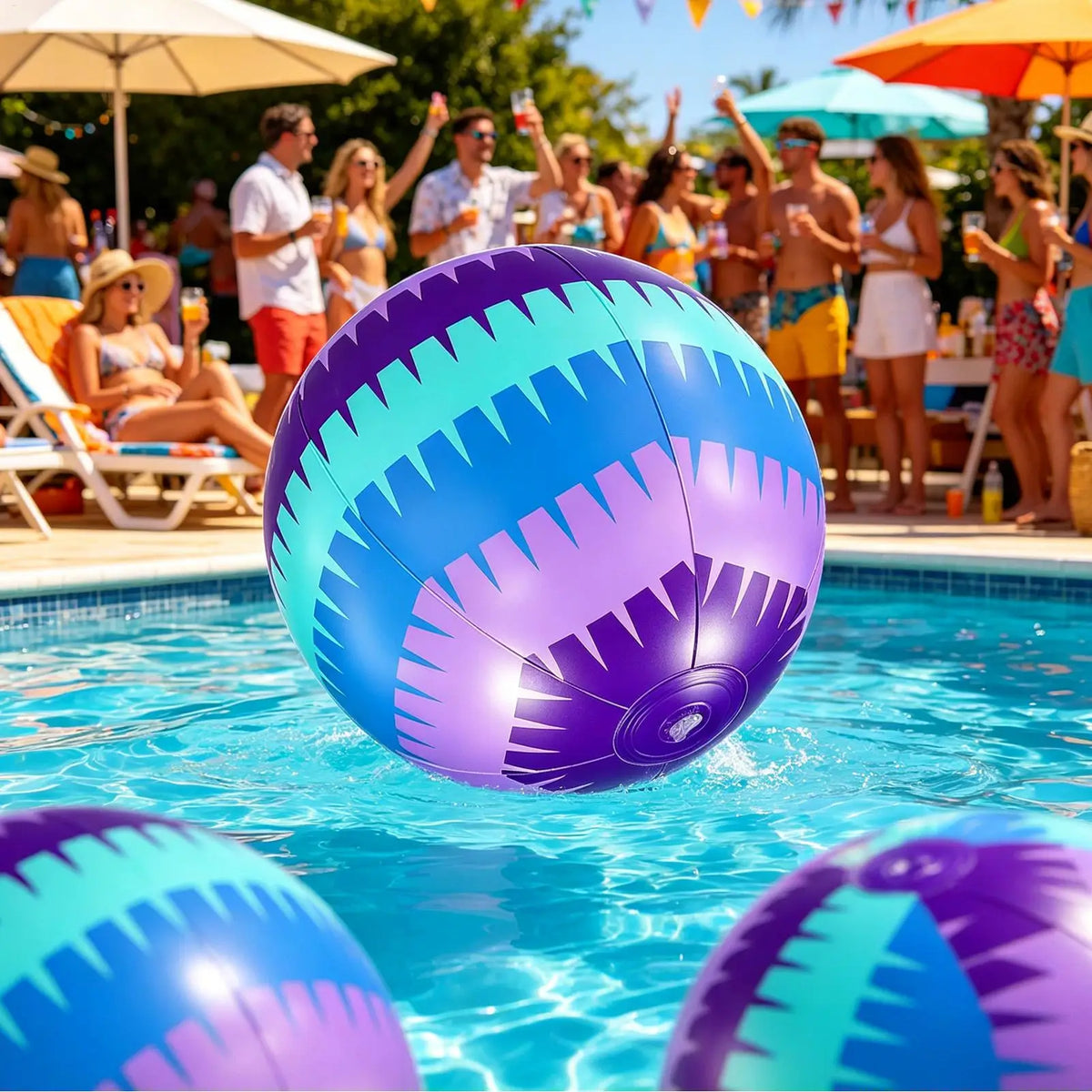 Inflatable Beach Balls for Kids & Adults | Pool & Outdoor Toy