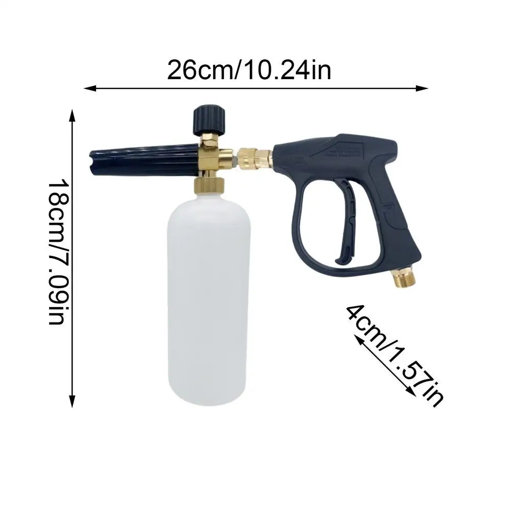 Heavy Duty Pressure Washer Wand with 5 Nozzles & Foam Cannon