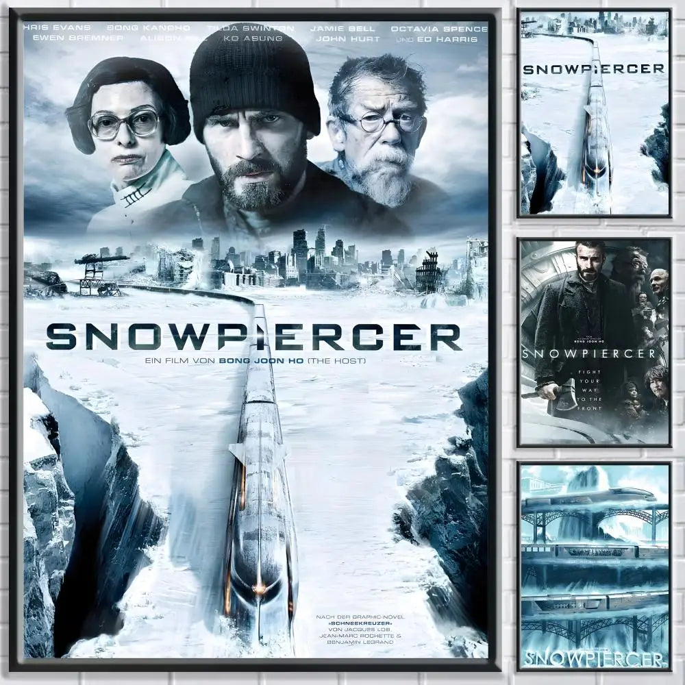 Snowpiercer Movie Poster HD Self-Adhesive Waterproof Wall Art