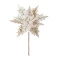 Glitter Simulated Christmas Flower Tree Decoration 30×35cm