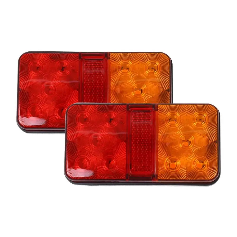 12V 24V 12-80V LED Truck Tail Lamp Taillight Turn Signal Indicator