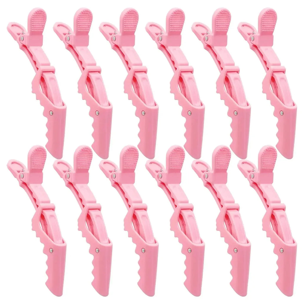 6-Piece Alligator Hair Clips – Wide Teeth Double Hinged Styling