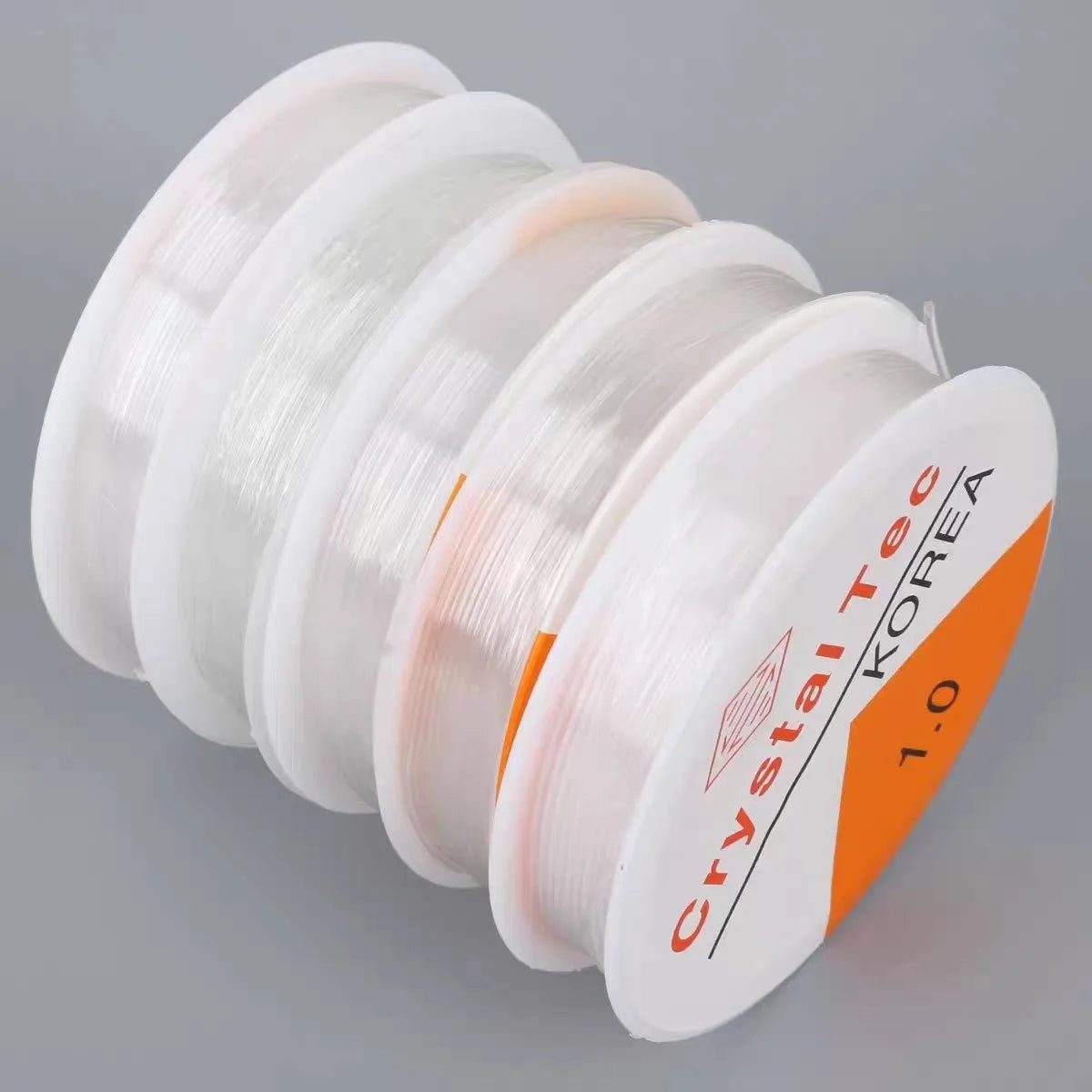 Clear Elastic Crystal TPU Thread for Hair Extensions & Wigs