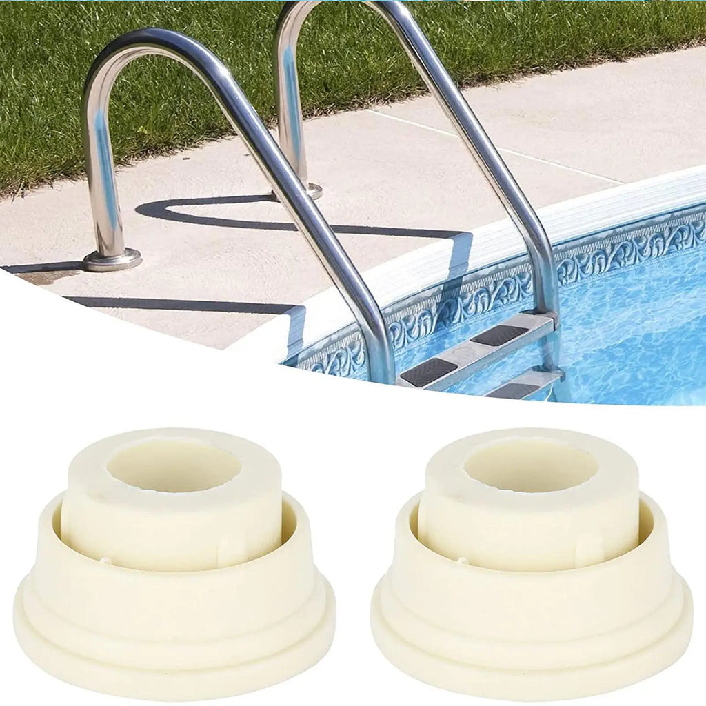 Ladder Bumper White Rubber Plug Swimming Pool Ladders Accessory
