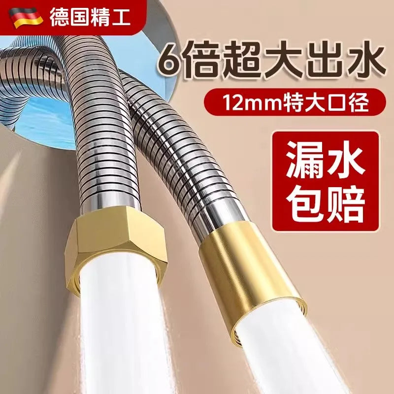 SUS304 Flexible Shower Hose 1.5M 2M 3M Stainless Steel