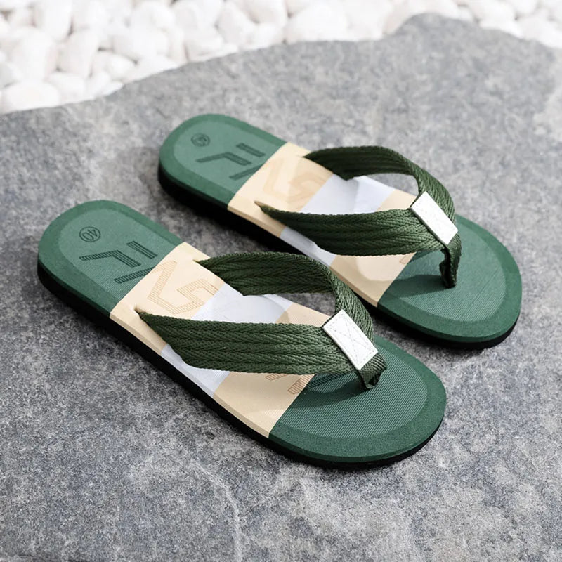 Men's EVA Flip Flops | Lightweight Breathable Beach Slippers