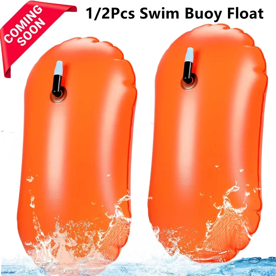 Open Water Swim Buoy Float | Dry Bag & Adjustable Waist Belt