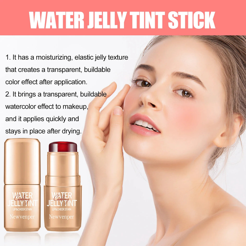 Durable Waterproof Jelly Tint Blush Stick for Face and Lip