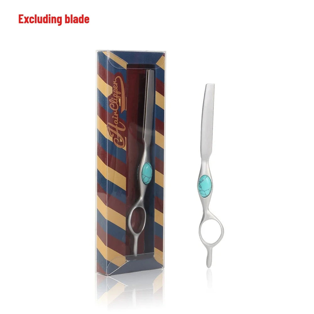 Purple Dragon Barber Hair Thinning Razor + 10 Blades