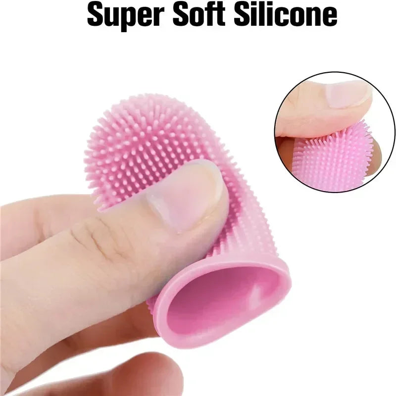 Silicone Finger Toothbrush for Dogs & Cats | 360° Clean
