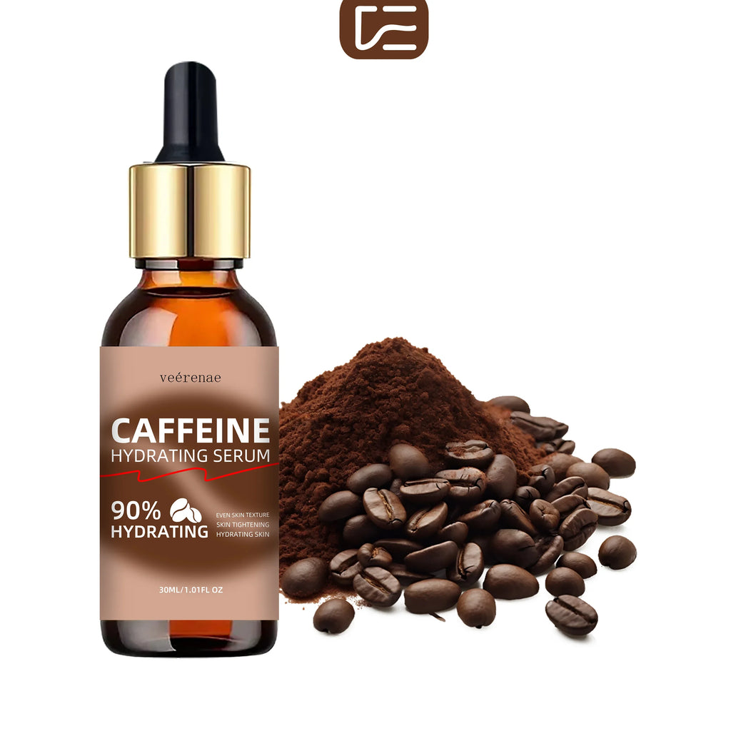 veérenae Caffeine Hydrating Serum – 24H Moisture, Plumping
