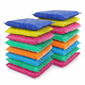 4-Pack Kitchen Scrub Sponge Dishwashing Scrubber Pads Set