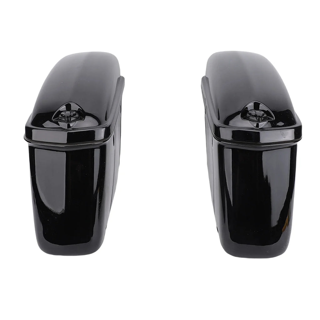 22L Lockable Motorcycle Hard Saddle Bags – Universal ABS Side Cases