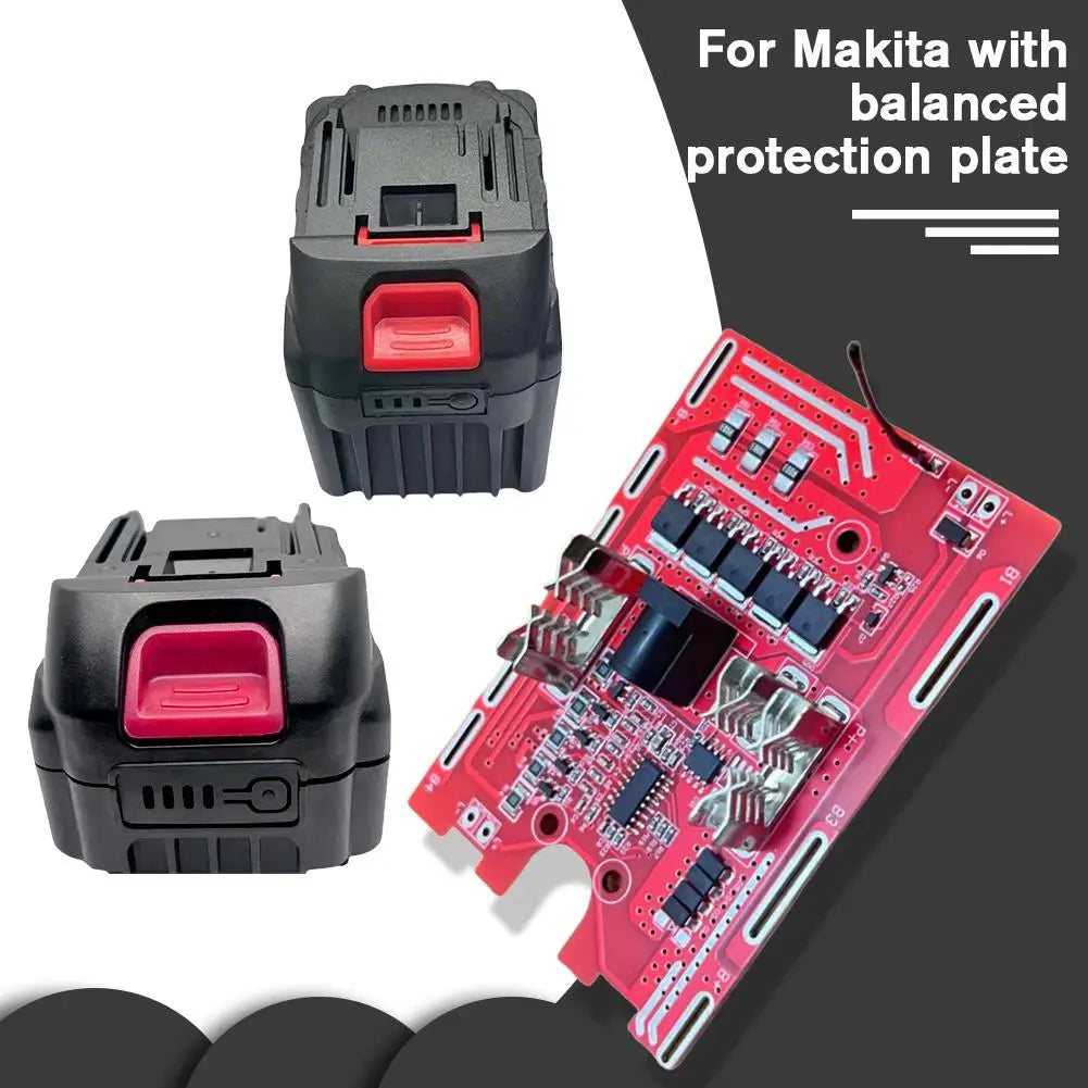 Makita 21V Li-Ion Battery PCB Board | Balanced Protection & Temp Control