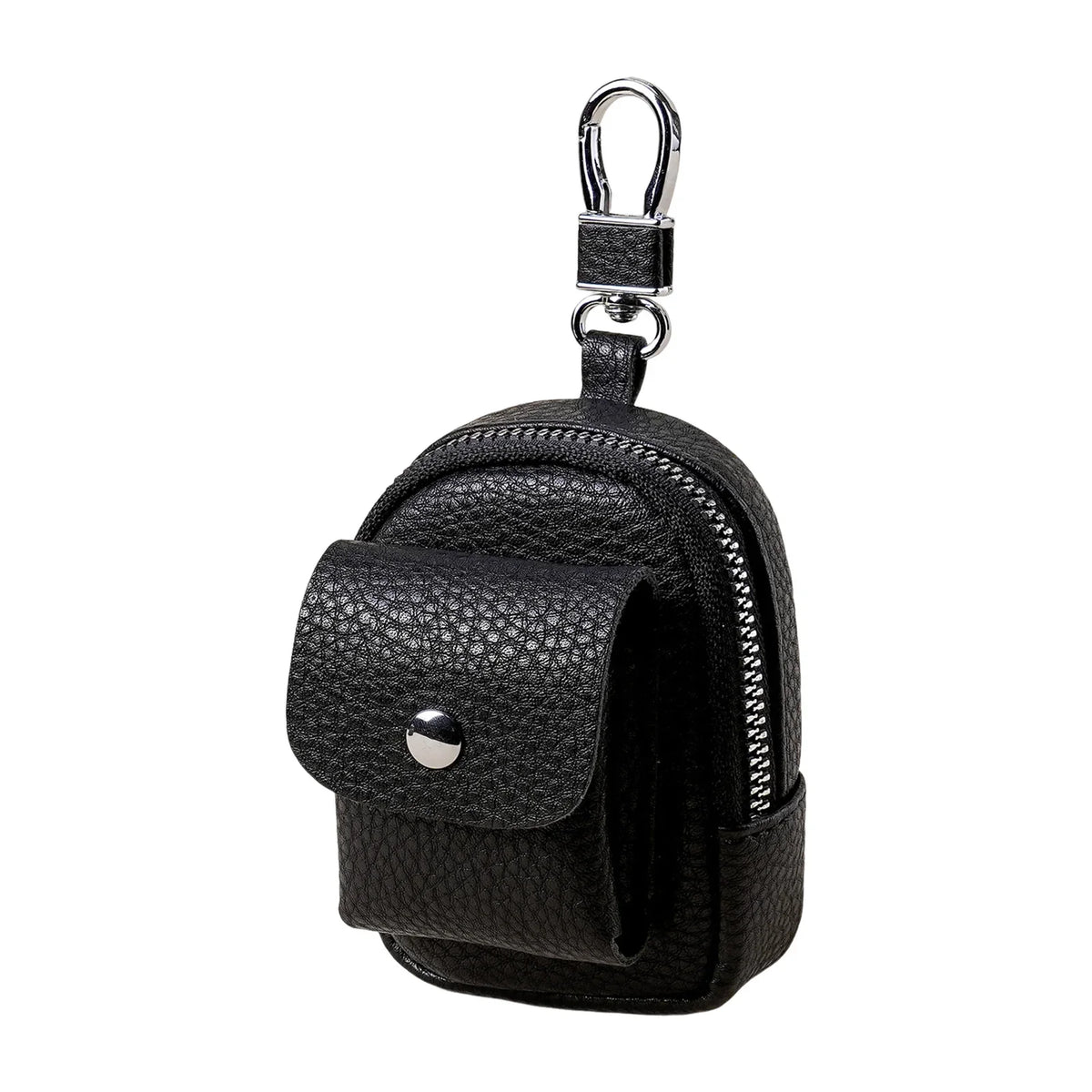Soft Leather Mini Waist Pouch – Compact Belt Bag Organizer