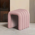 Luxury Velvet Accent Stool – Footrest & Makeup Bench
