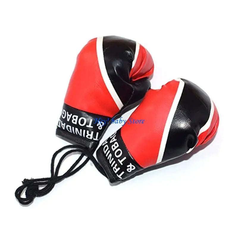 Newborn Mini Boxing Gloves Photo Props – 10cm PU Baby Posing