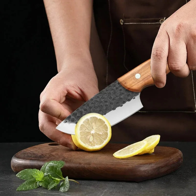 InLeung Forged Stainless Steel Boning Knife – Sharp Butcher Cleaver