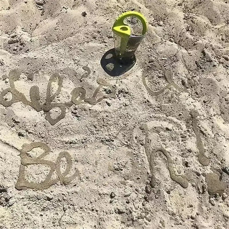 Beach Children Wash Sand Overflow Funnel Outdoor Family Sandhopper